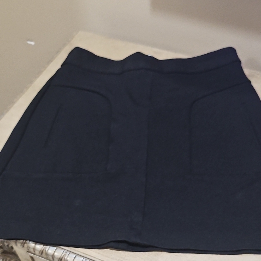 Maeve Black Mini Skirt